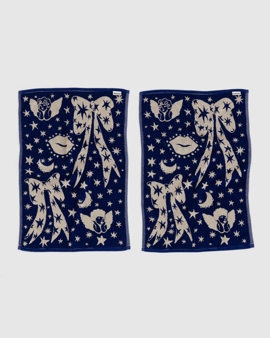 Hand Towel Set of 2 Cherub Bows | Baggu On Sale