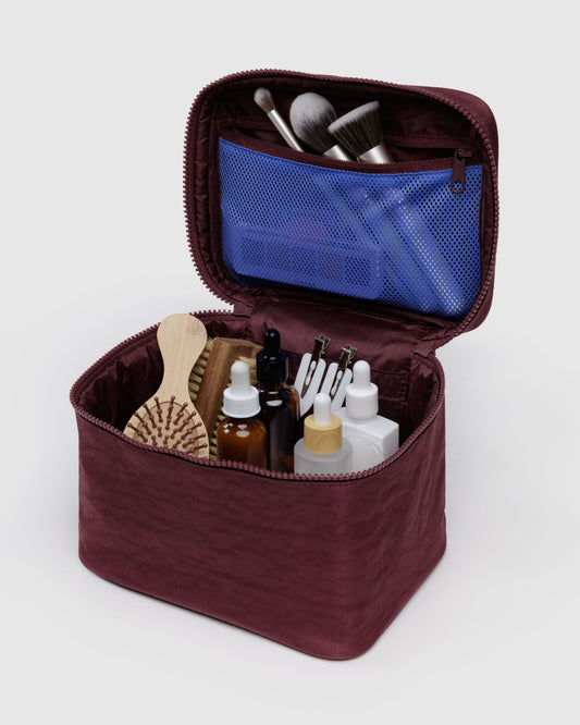 Large Cosmetic Case Mahogany | Baggu Outlets