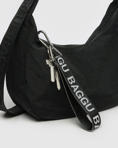 Logo Keychain Black & White | Baggu Online Store