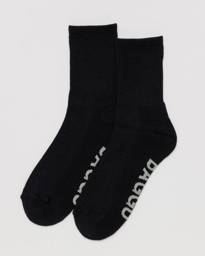 Ribbed Sock Black | Baggu Sale