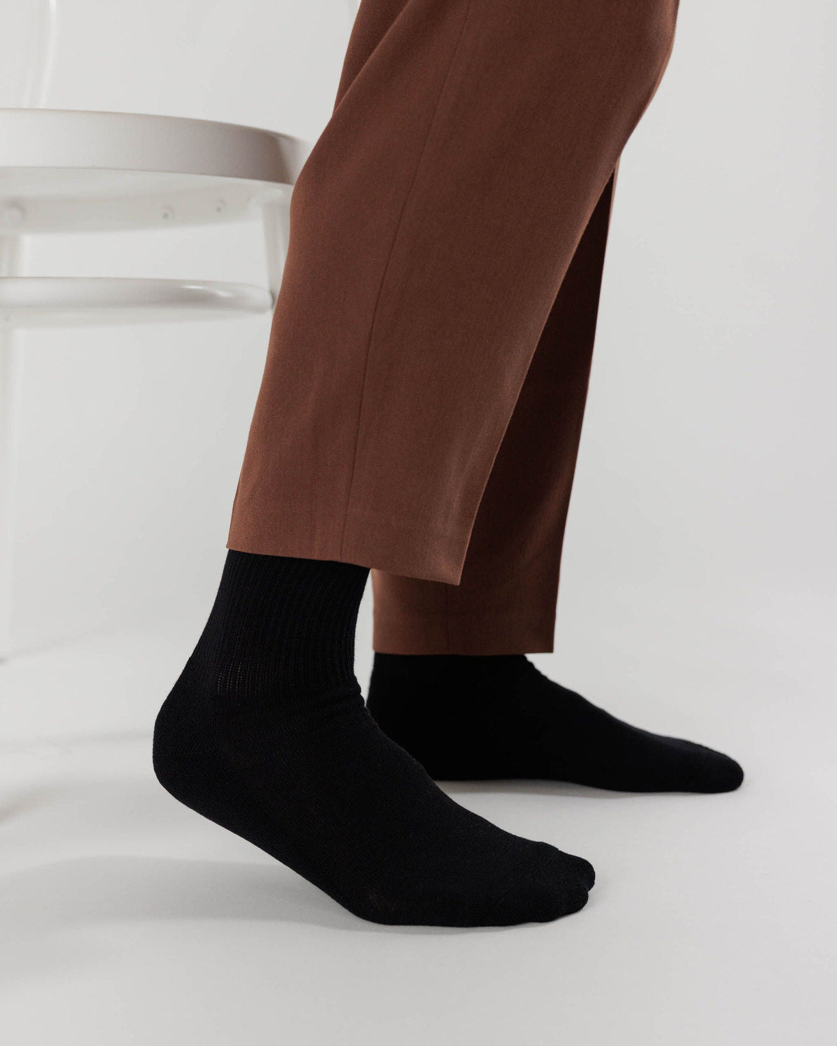 Ribbed Sock Black | Baggu Sale