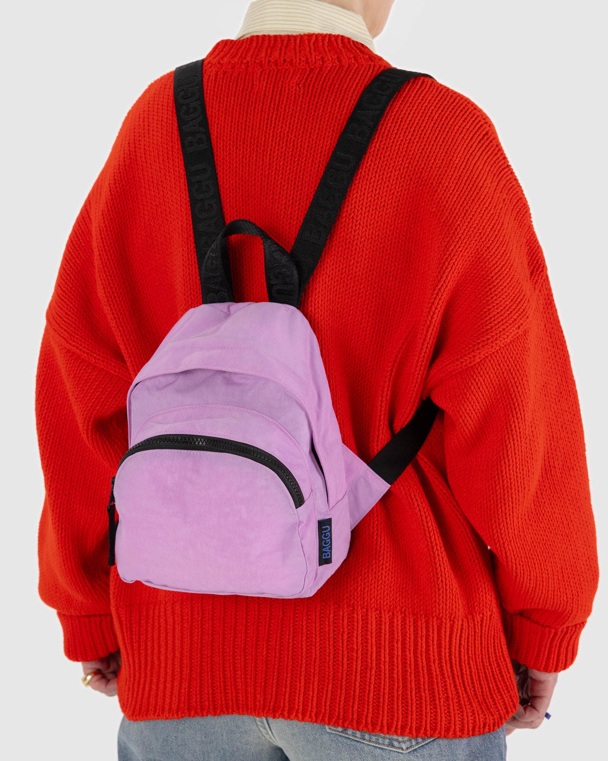 Mini Nylon Backpack Peony | Baggu Discount
