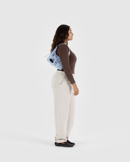 Mini Nylon Shoulder Bag  Embroidered Ballet Icons | Baggu On Sale