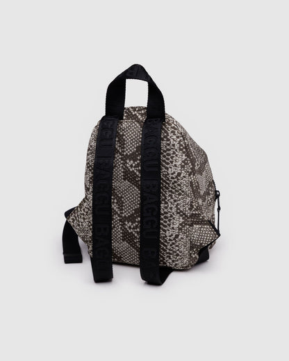 Mini Nylon Backpack Snakeskin | Baggu Online Store