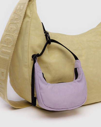 Crescent Bag Charm Dusty Pink | Baggu Online