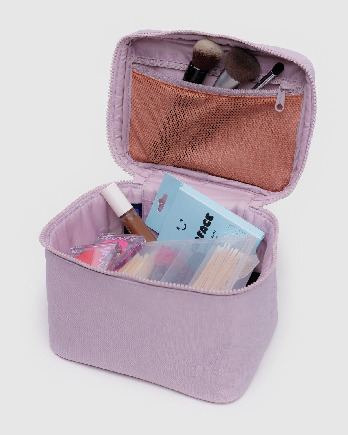 Large Cosmetic Case Dusty Pink | Baggu Sale