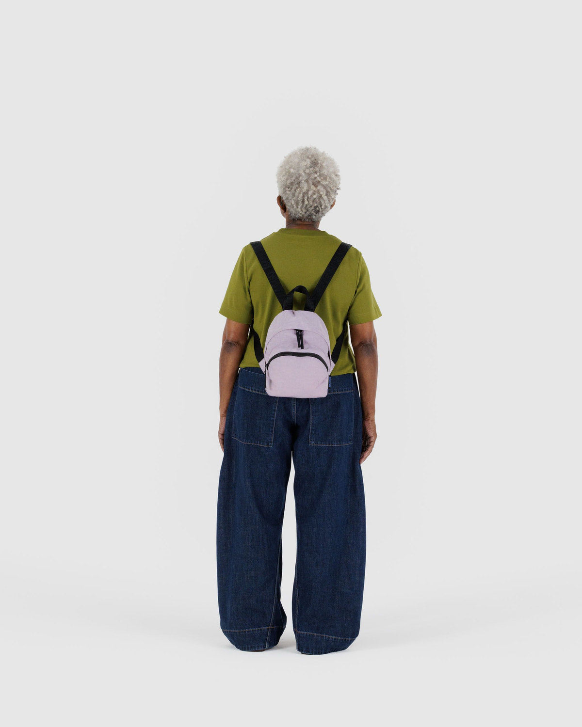 Mini Nylon Backpack Dusty Pink | Baggu On Sale