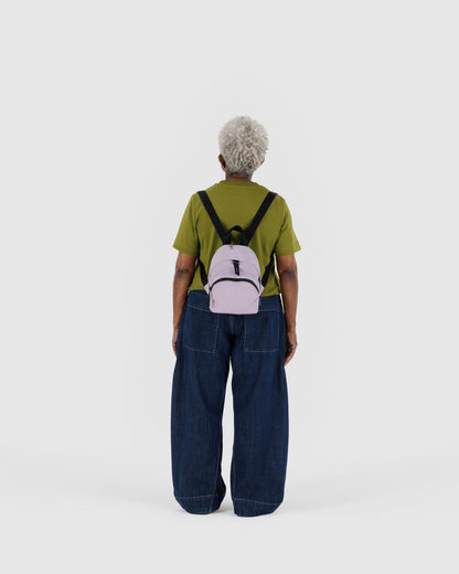 Mini Nylon Backpack Dusty Pink | Baggu On Sale