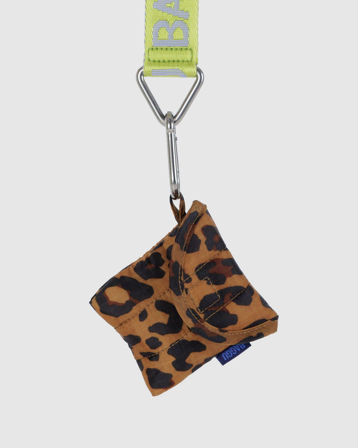 Puffy Earbuds Case Leopard | Baggu On Sale