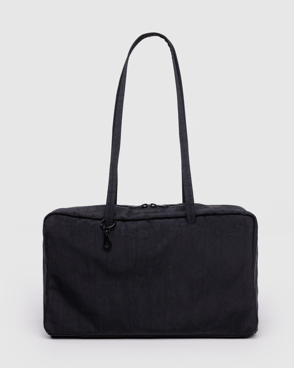 Medium Nylon Bowler Bag Black | Baggu On Sale