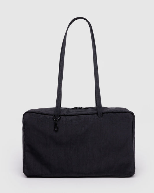 Medium Nylon Bowler Bag Black | Baggu On Sale