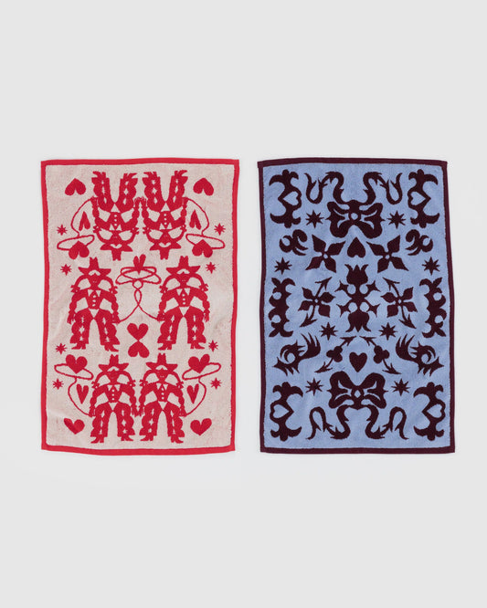 Hand Towel Set of 2 Western | Baggu Online Store