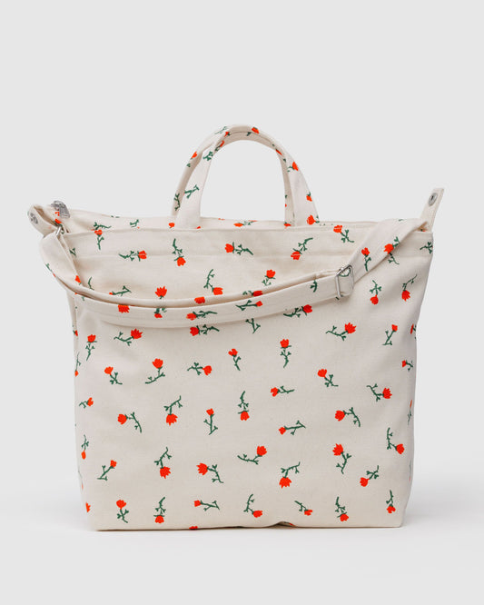 Horizontal Zip Duck Bag Painted Wildflower | Baggu Outlets