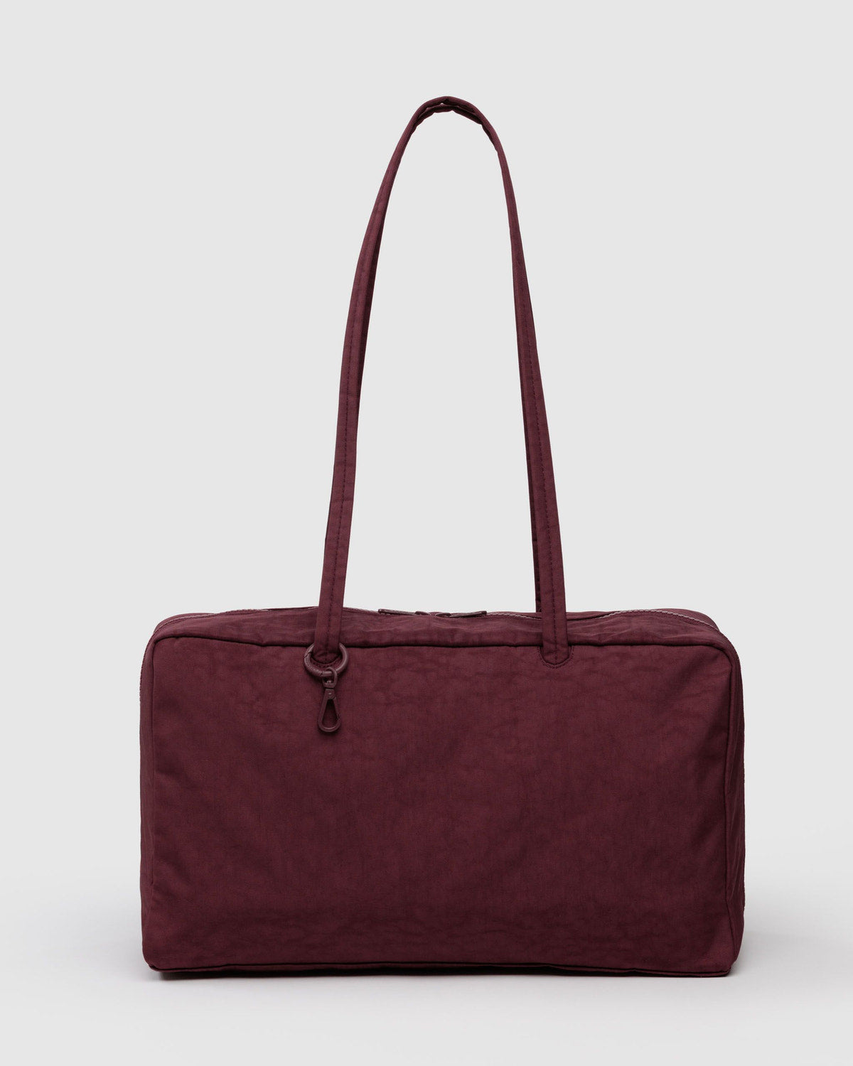 Medium Nylon Bowler Bag Mahogany | Baggu Online Store