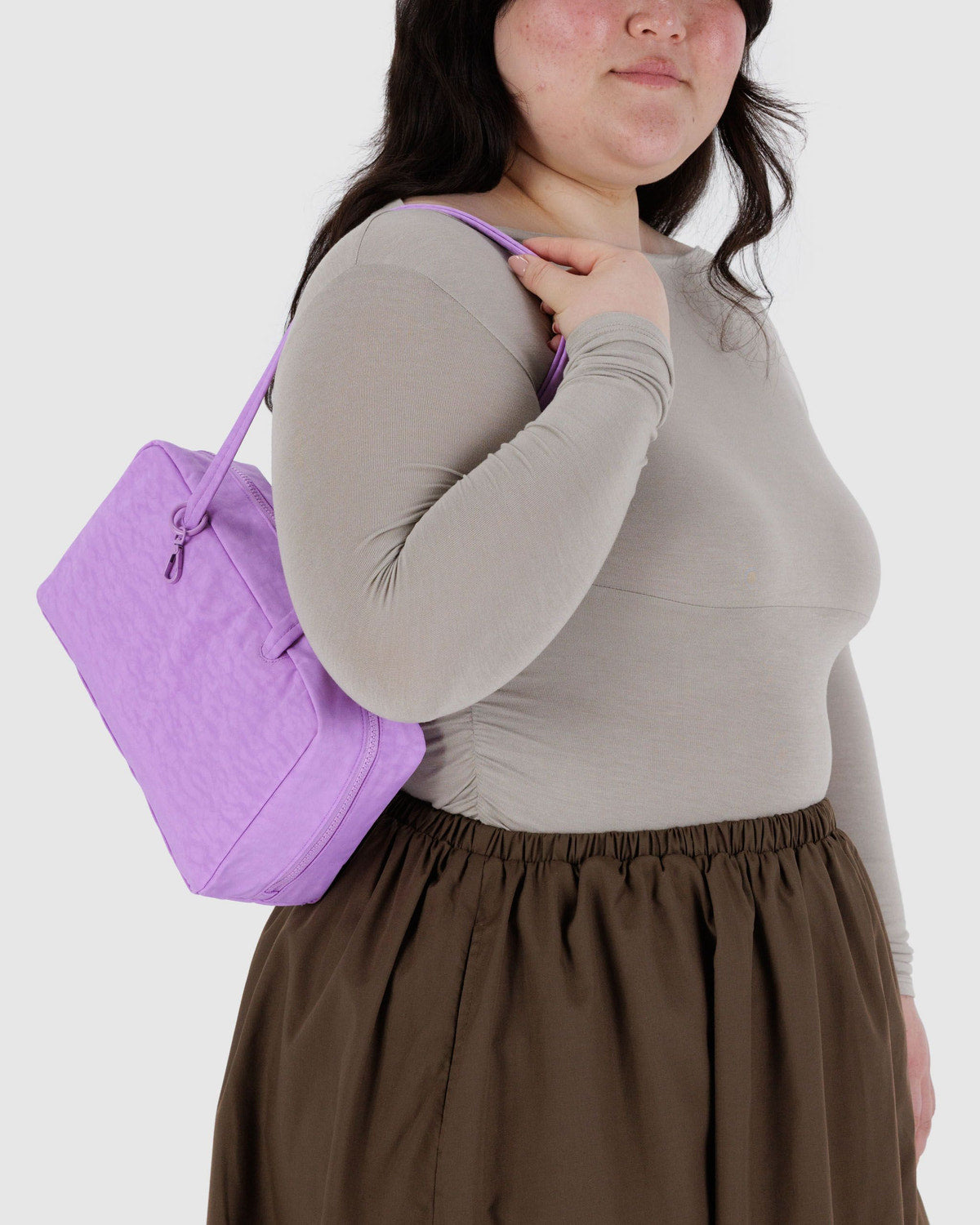 Nylon Bowler Bag Rose | Baggu On Sale