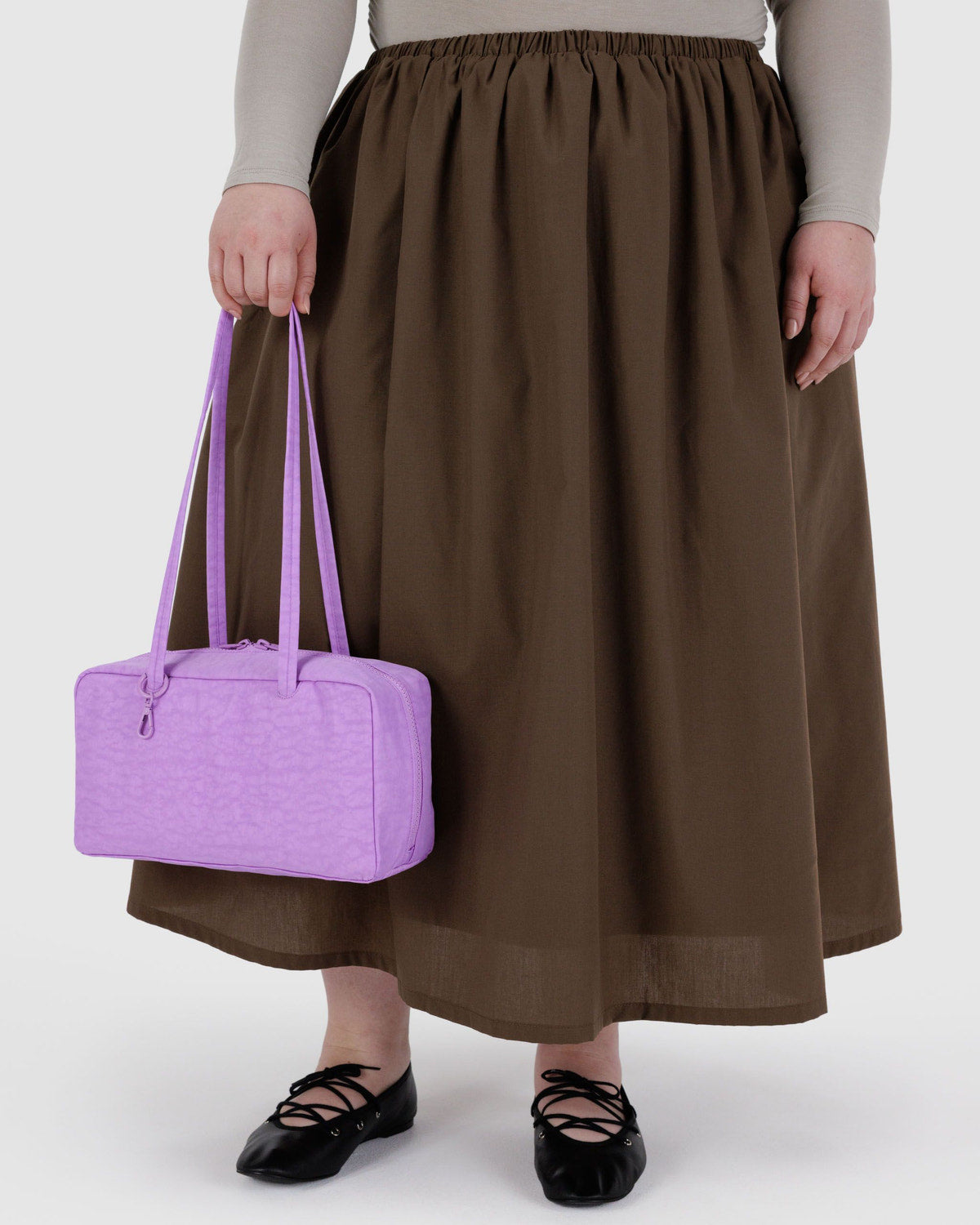 Nylon Bowler Bag Rose | Baggu On Sale