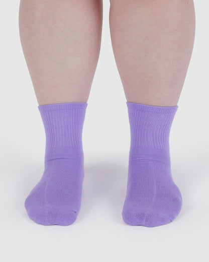 Ribbed Sock Wisteria | Baggu Online
