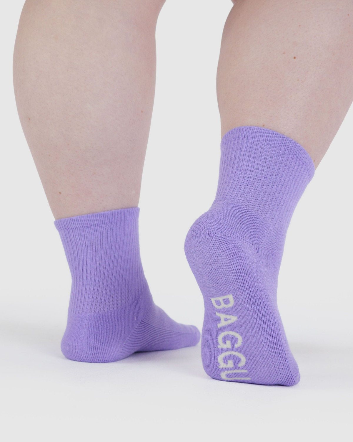 Ribbed Sock Wisteria | Baggu Online