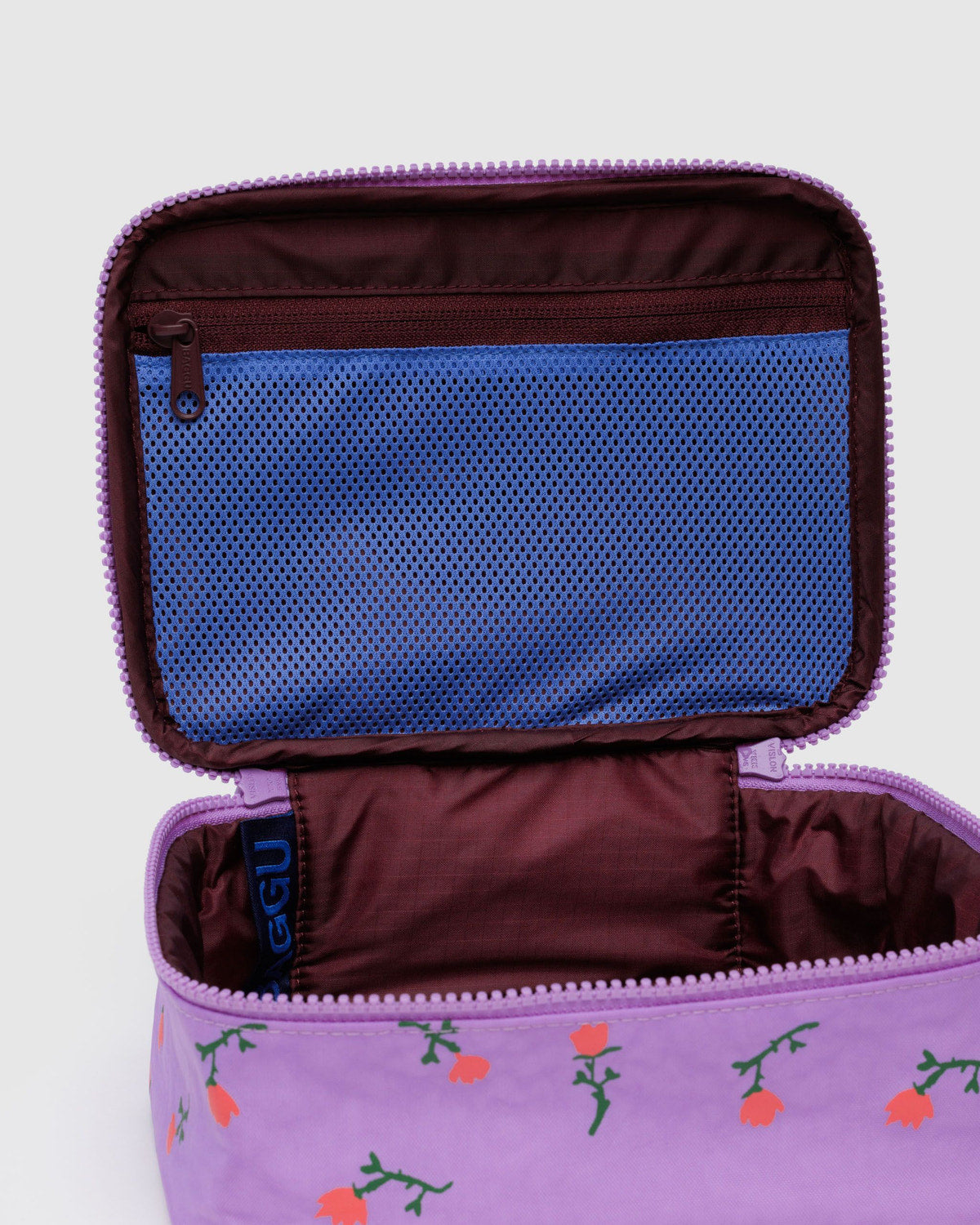 Small Cosmetic Case Painted Wildflower | Baggu On Sale