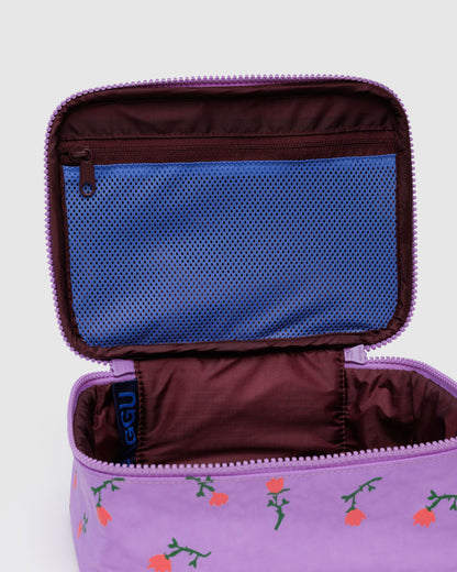 Small Cosmetic Case Painted Wildflower | Baggu On Sale