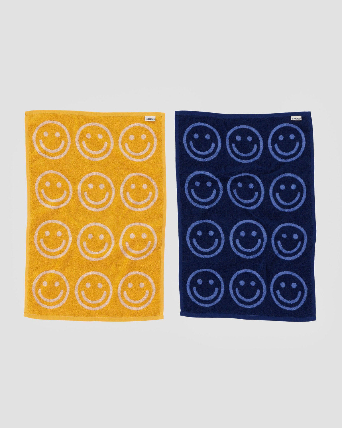 Hand Towel Set of 2 Happy Blue Marigold | Baggu Online