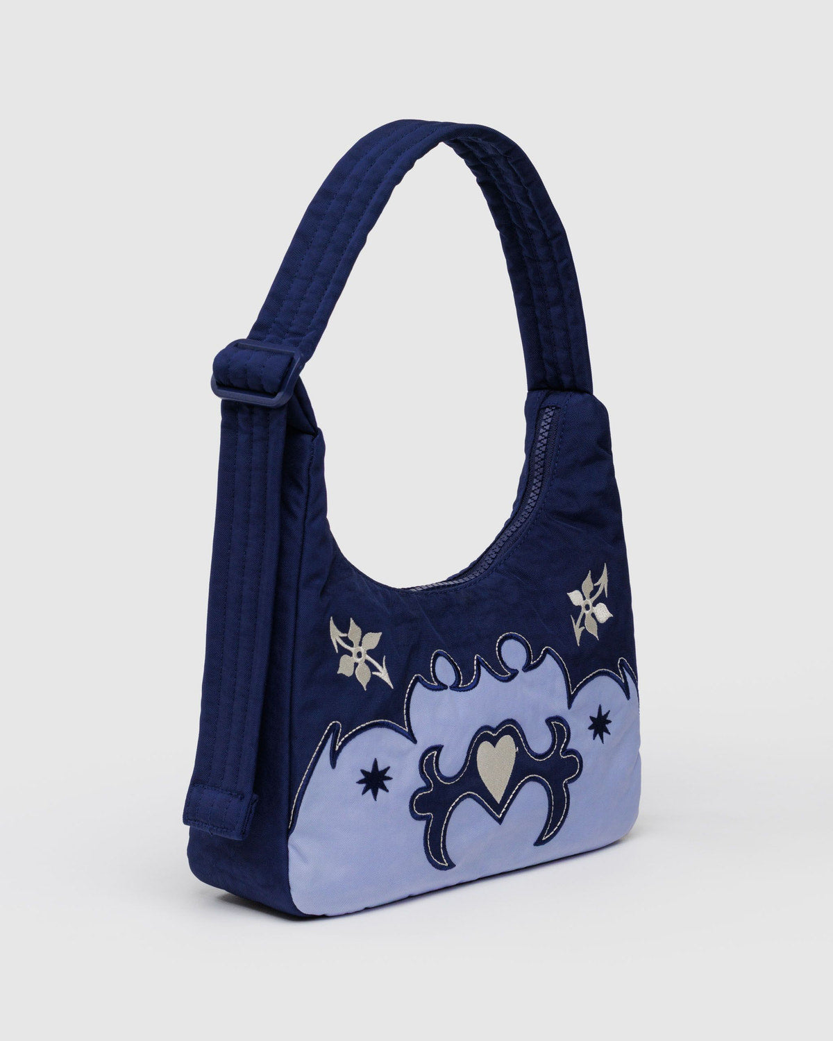 Mini Nylon Shoulder Bag  Western Appliqué | Baggu Sale
