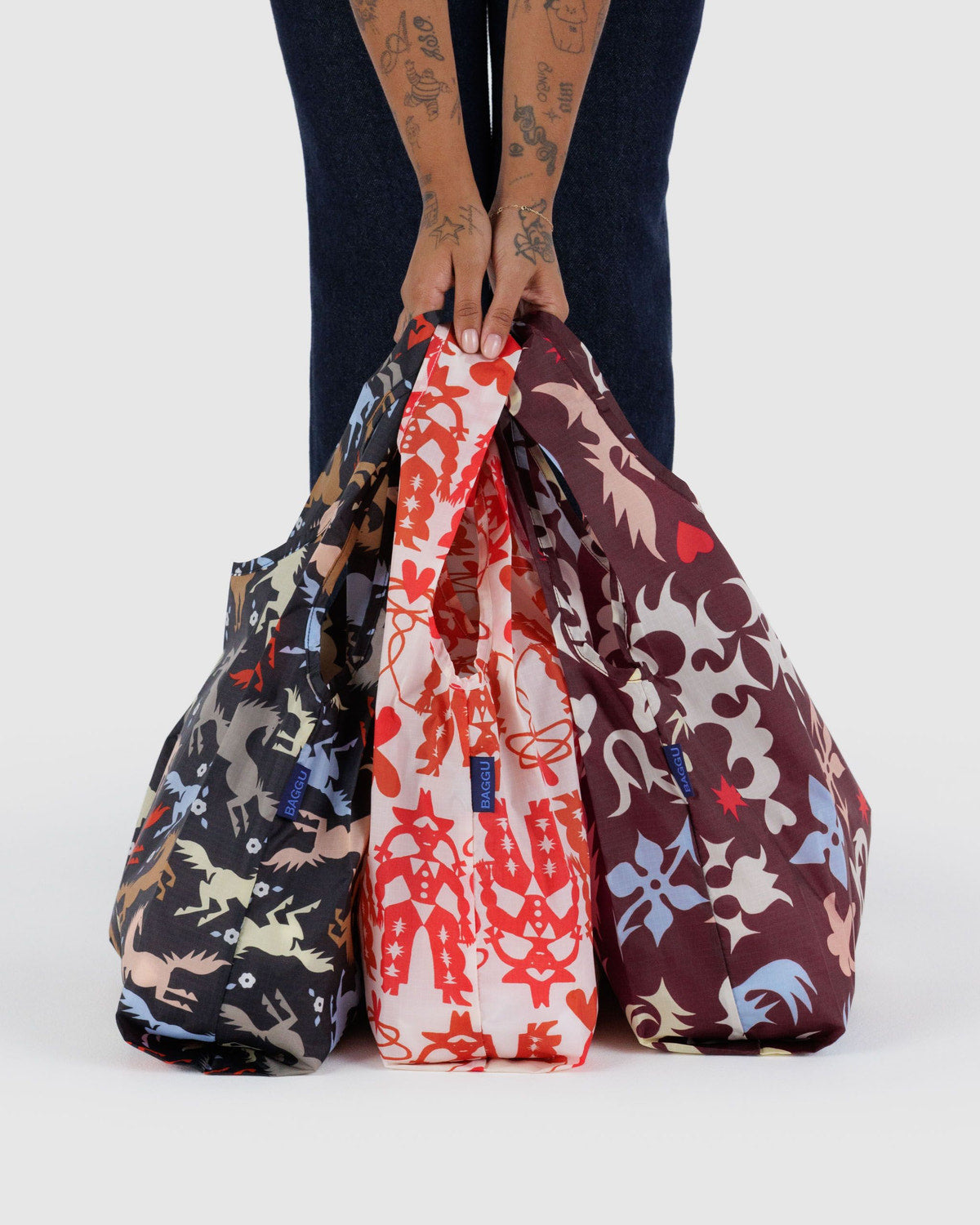 Standard Baggu Set of 3 Western Cut Outs | Baggu Outlets