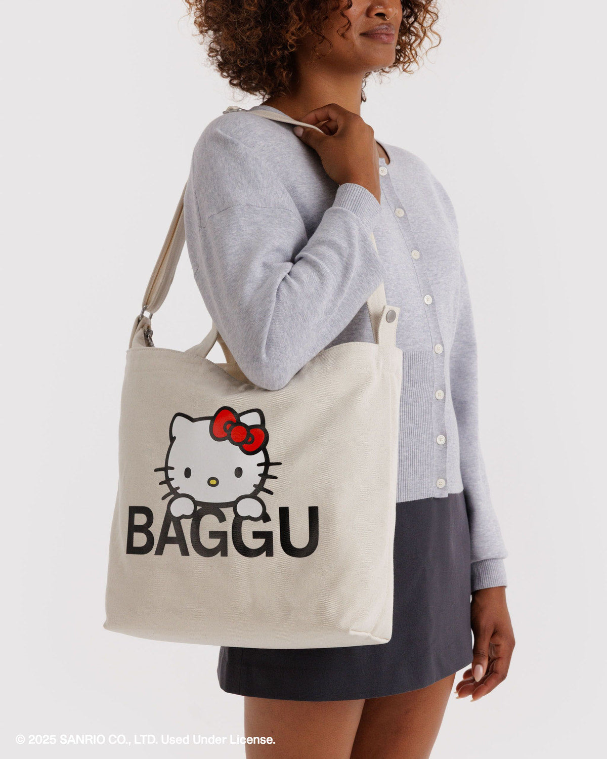 Horizontal Zip Duck Bag Hello Kitty | Baggu On Sale