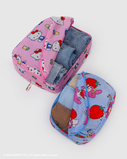 Packing Cube Set Hello Kitty and Friends Florals | Baggu On Sale
