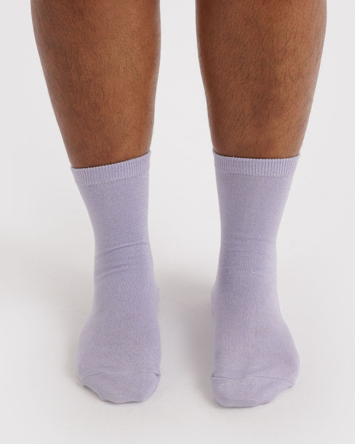 Crew Sock Lilac Metallic | Baggu Online