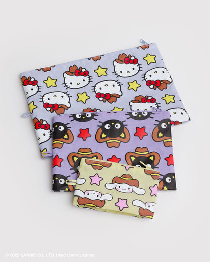 Go Pouch Set Hello Kitty & Friends Western | Baggu Sale