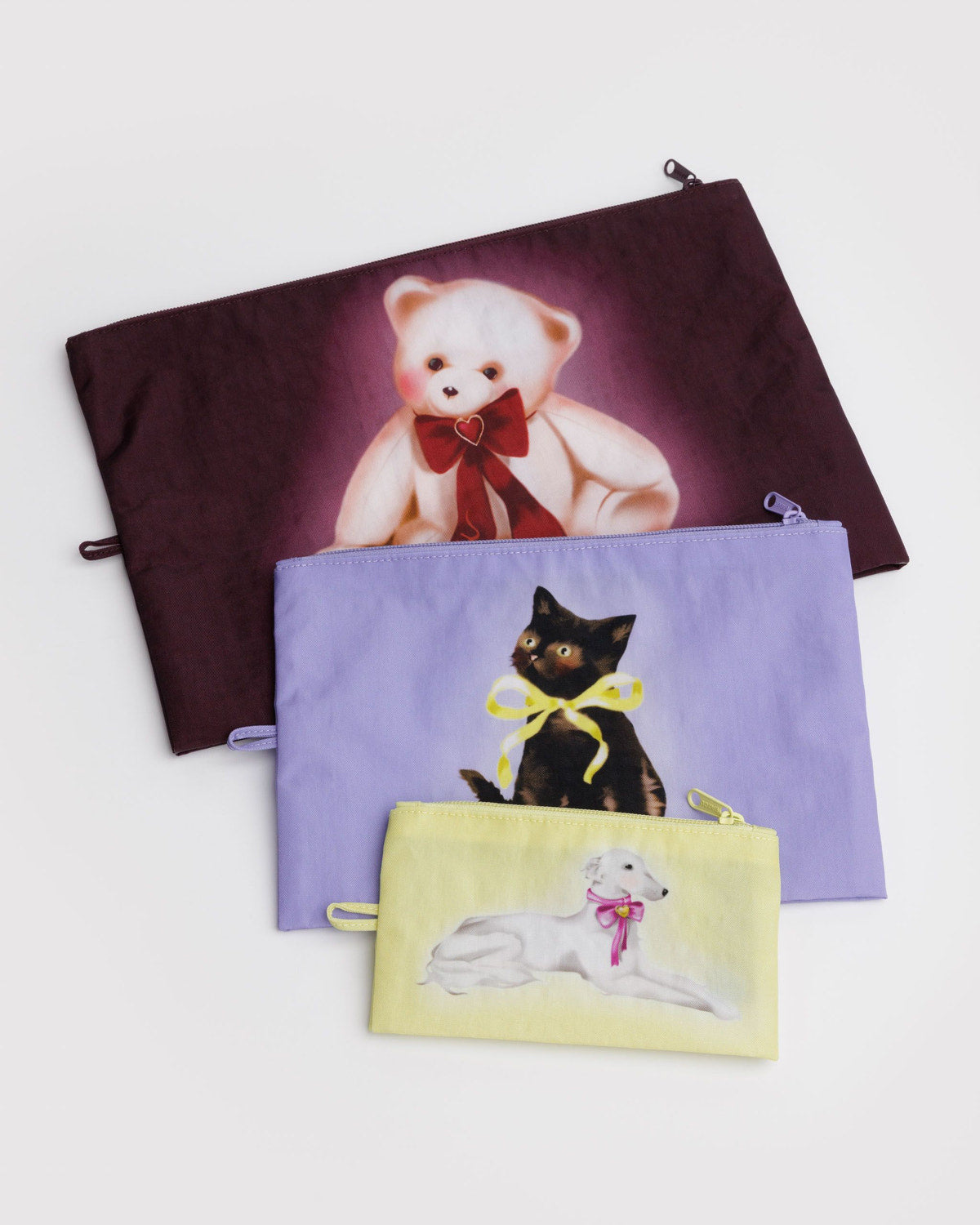 Go Pouch Set Fancy Animals | Baggu On Sale