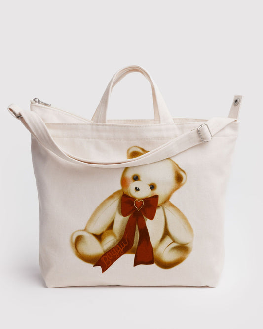 Horizontal Zip Duck Bag Teddy Bear | Baggu Sale