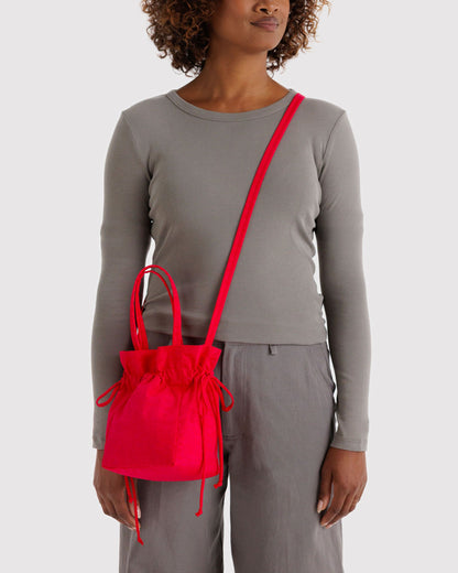 Nylon Drawstring Bag Candy Apple | Baggu Sale