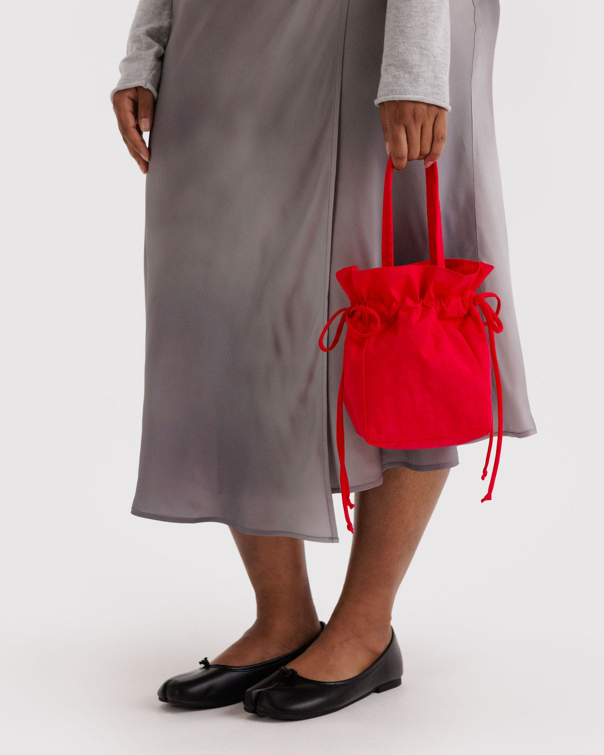 Nylon Drawstring Bag Candy Apple | Baggu Sale