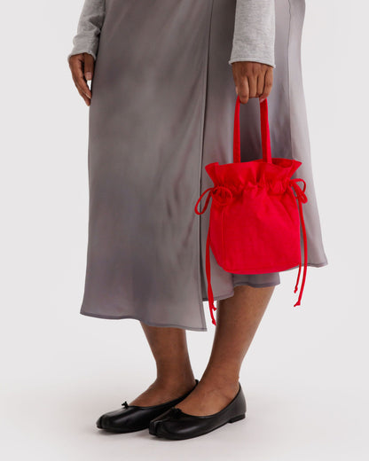 Nylon Drawstring Bag Candy Apple | Baggu Sale