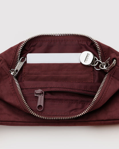 Nylon Pochette Mahogany | Baggu Discount