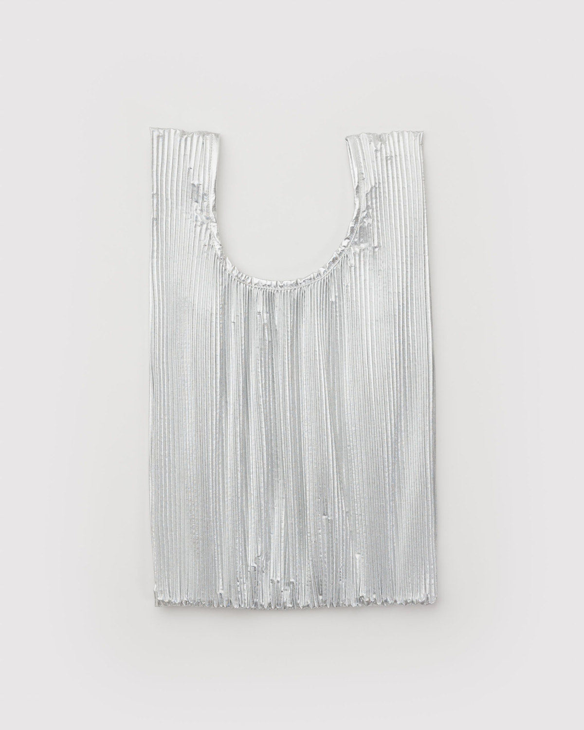 Pleated Baggu Chrome Metallic | Baggu Outlets