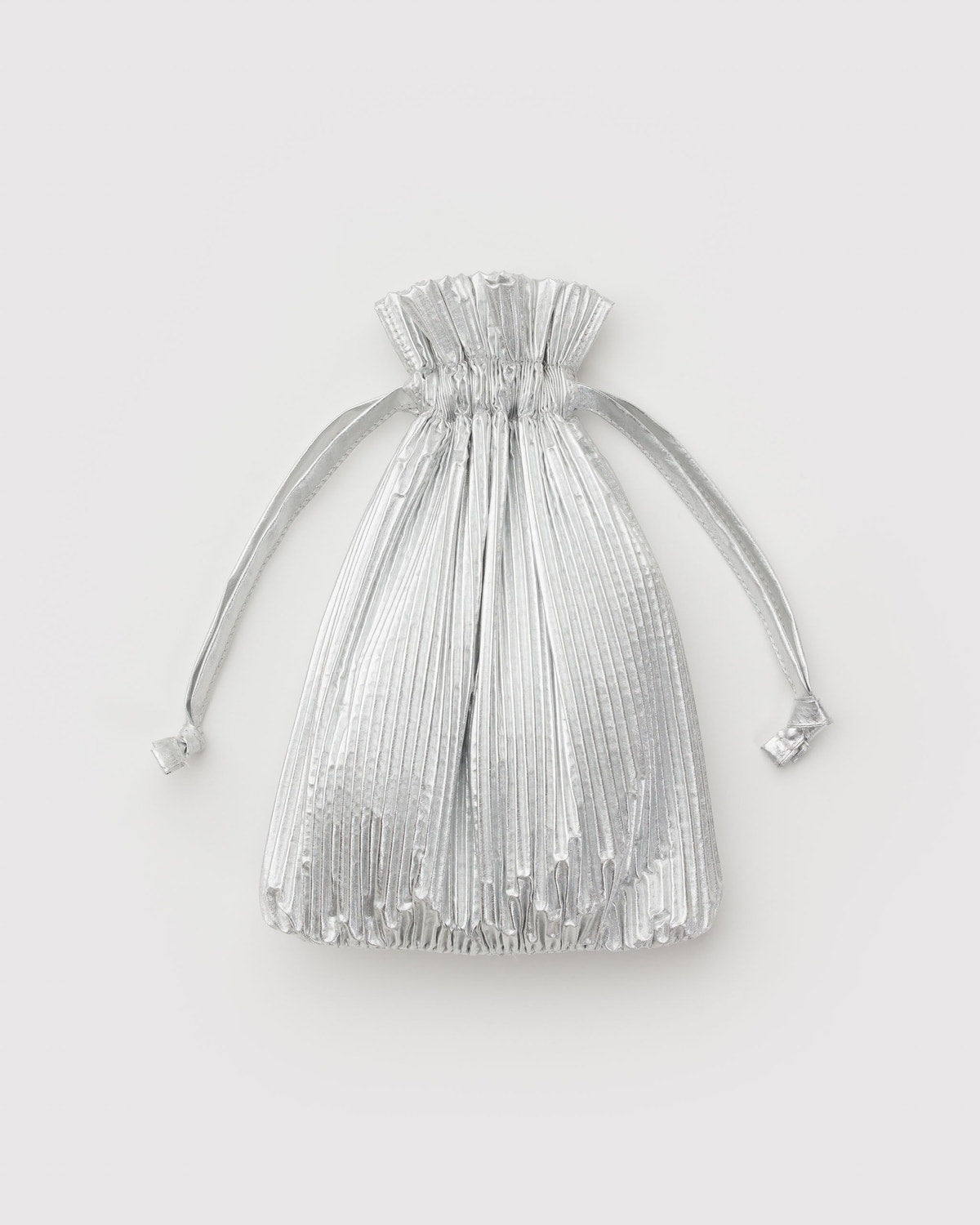 Pleated Baggu Chrome Metallic | Baggu Outlets