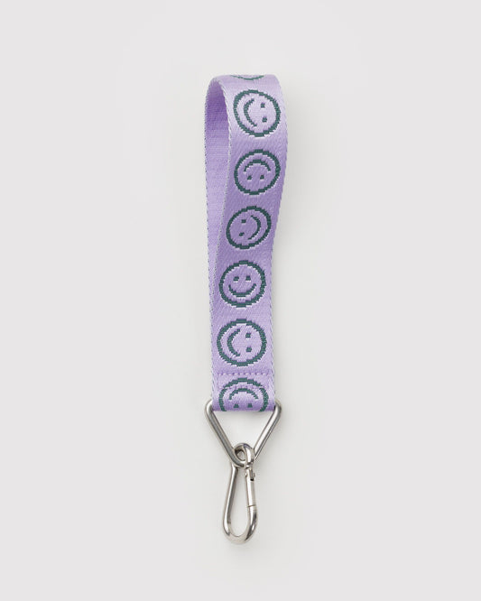 Logo Keychain Lilac Happy | Baggu On Sale