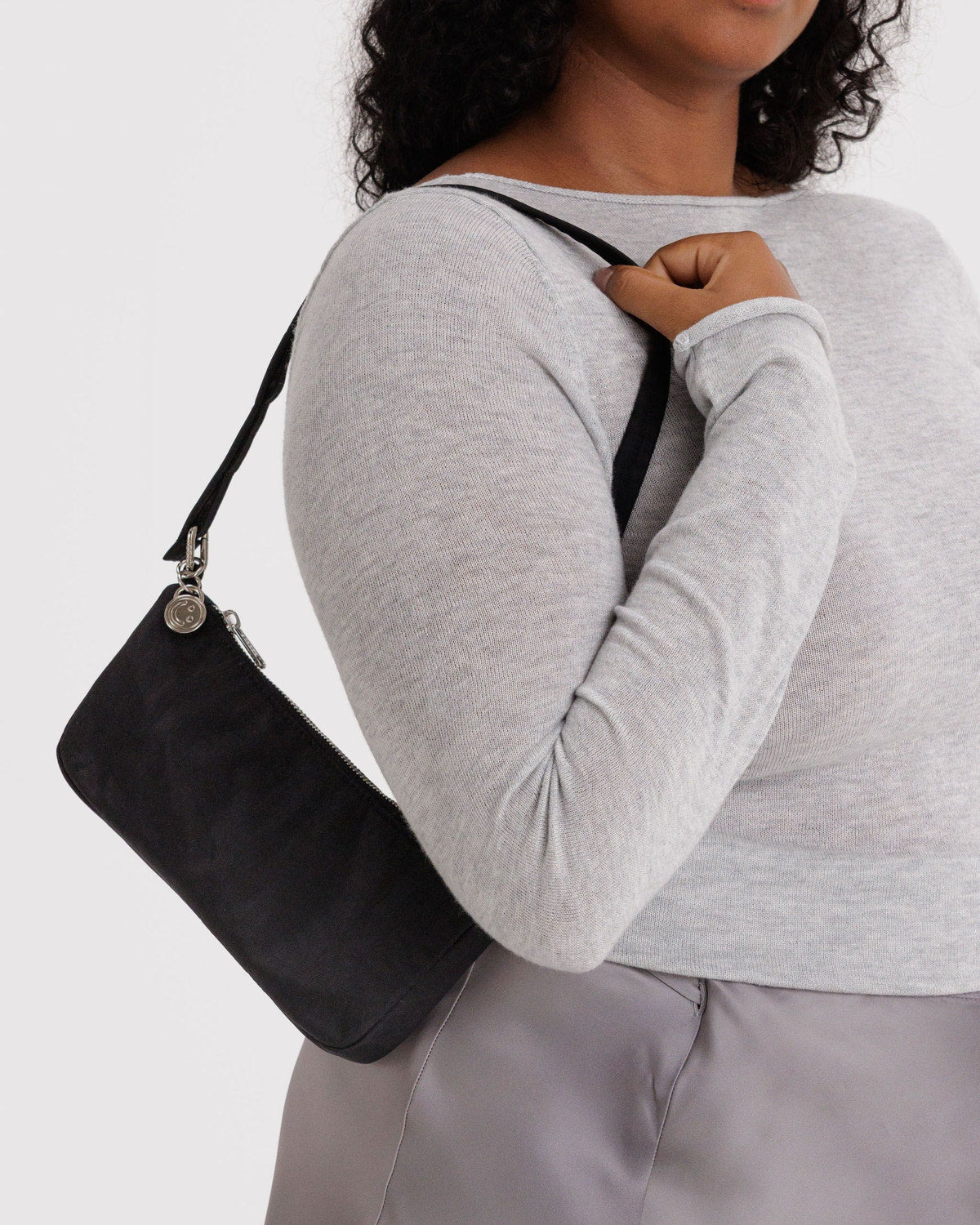 Nylon Pochette Black | Baggu Online Store