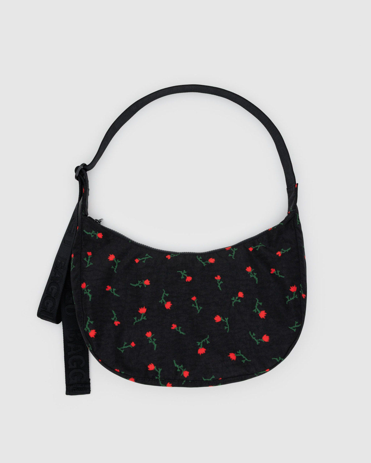 Medium Nylon Crescent Bag Painted Wildflower | Baggu Discount