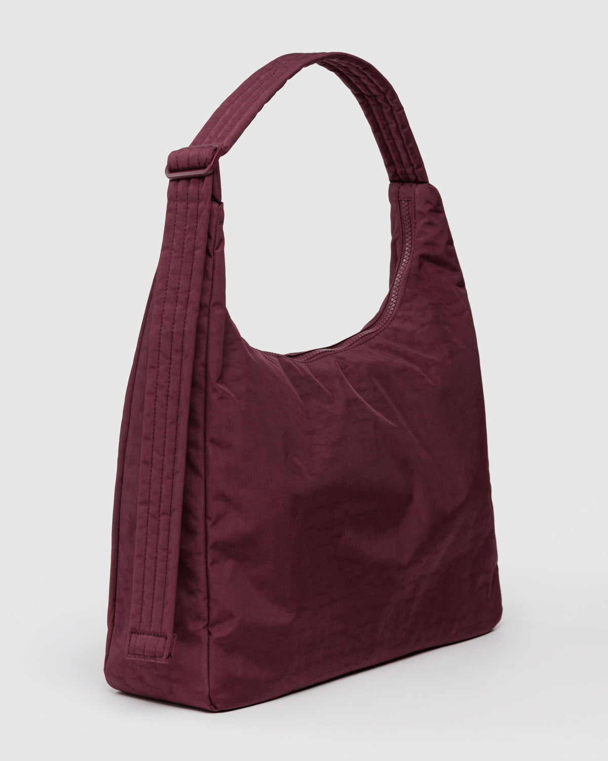 Nylon Shoulder Bag Mahogany | Baggu Online Store