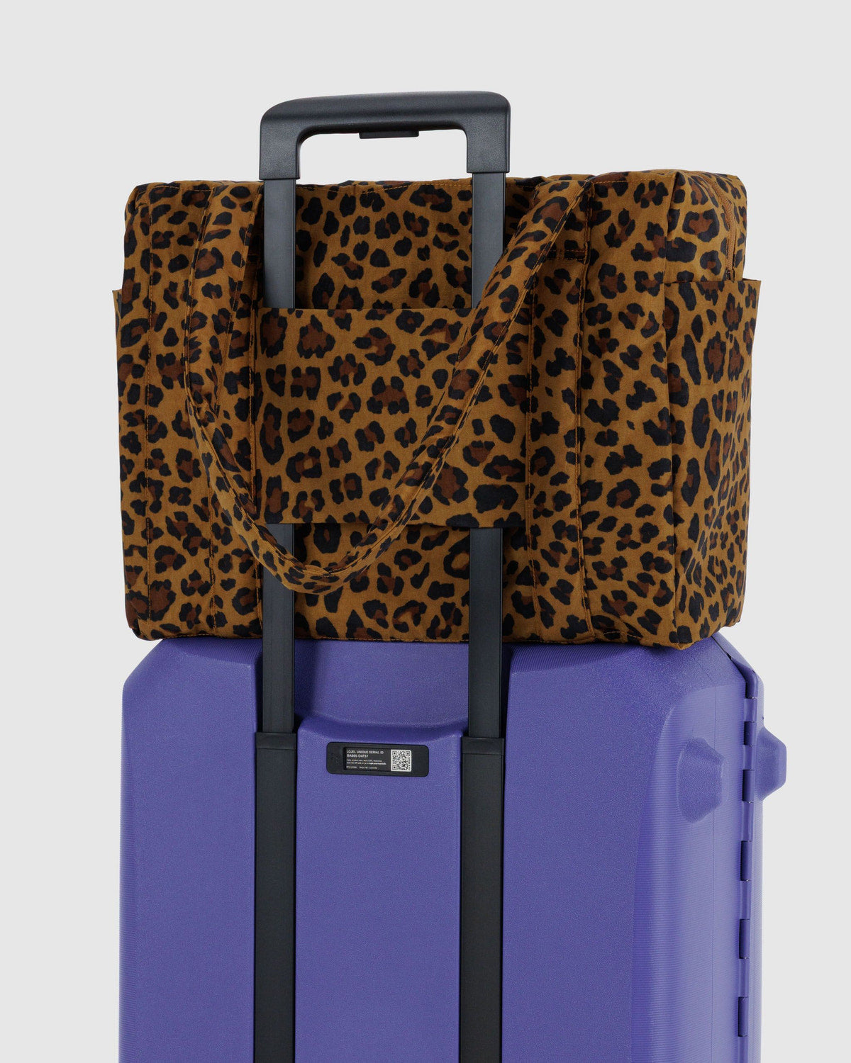 Small Cloud Carry-On Leopard | Baggu Online Store