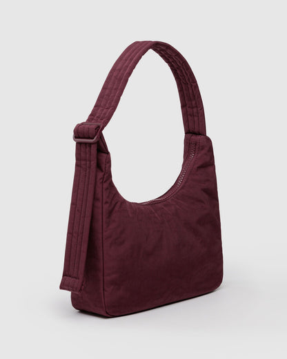 Mini Nylon Shoulder Bag  Mahogany | Baggu Outlets