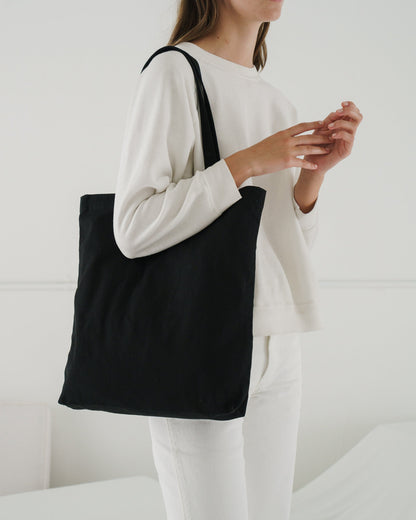 Merch Tote Black | Baggu On Sale
