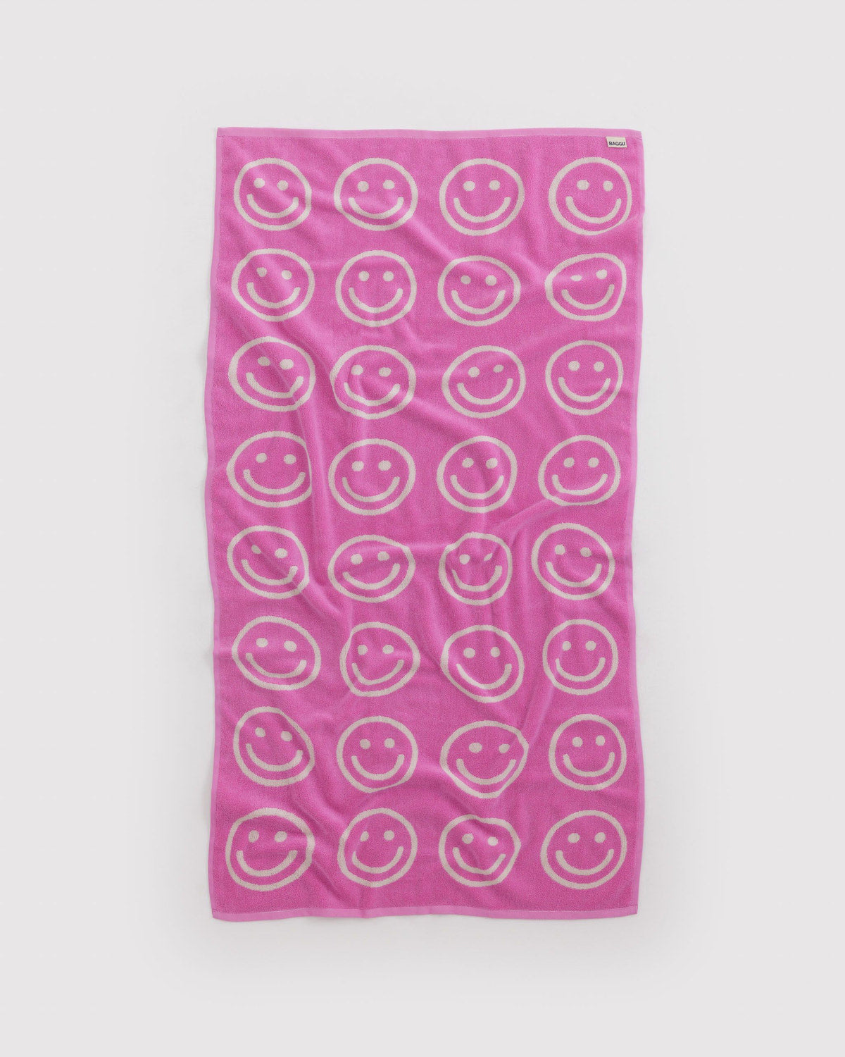 Bath Towel Happy Pink | Baggu Online Store
