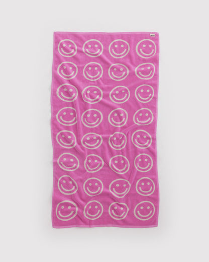Bath Towel Happy Pink | Baggu Online Store