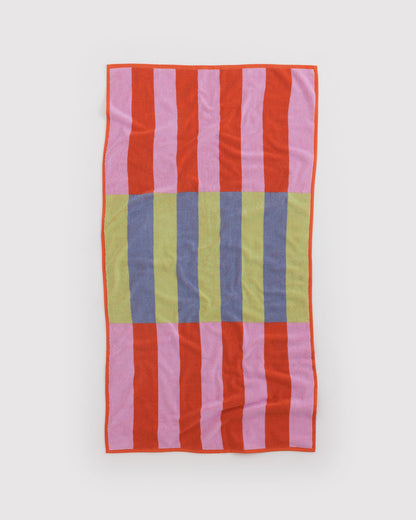 Bath Towel Pool Stripe | Baggu Online
