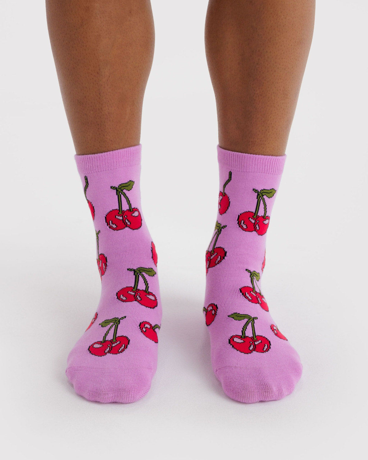 Crew Sock Cherries | Baggu Outlets